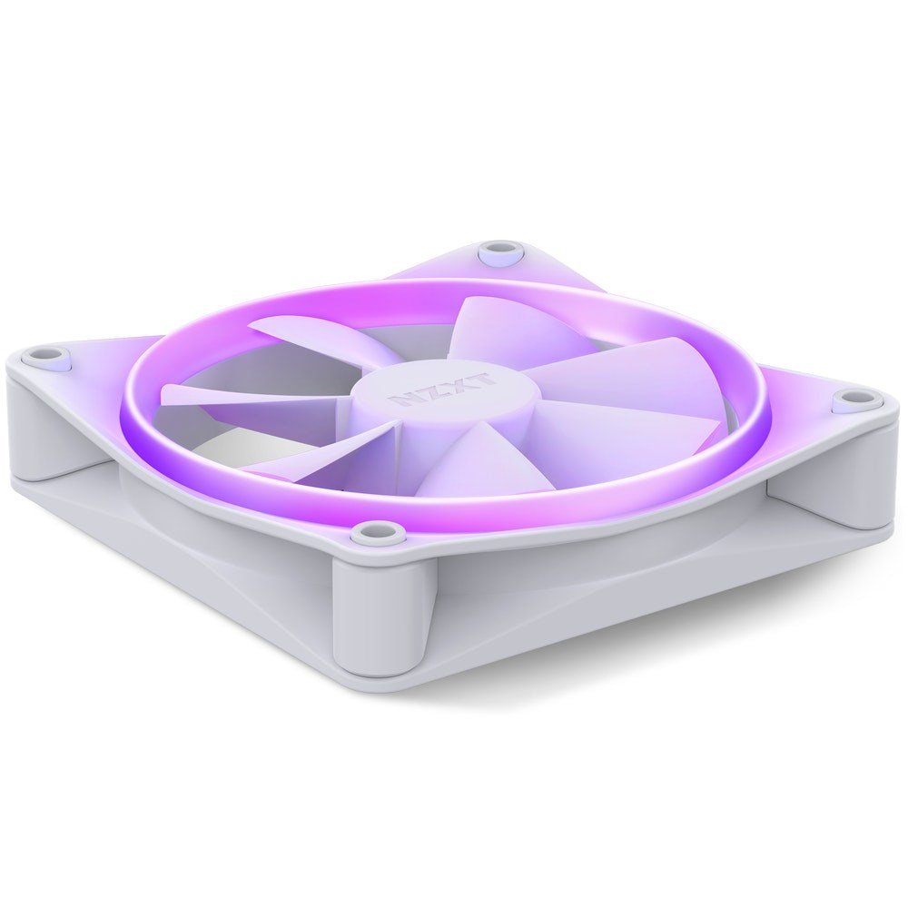 NZXT F120 RGB Fan, 120mm, White - Thumbnail 5