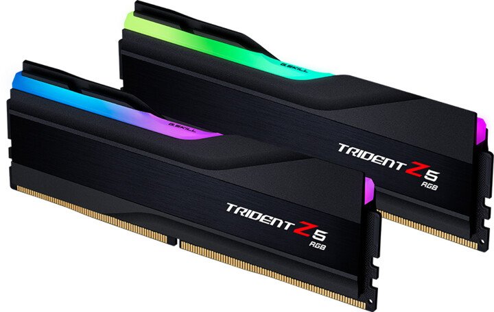 G.Skill Trident Z5 RGB Memory 32GB (2x16GB) DDR5 8000 CL38, Black - Thumbnail 3