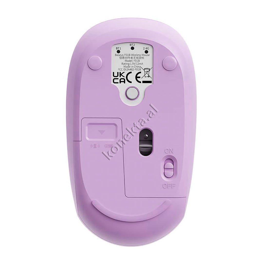 Baseus Wireless Mouse, Pink / Purple - Thumbnail 20