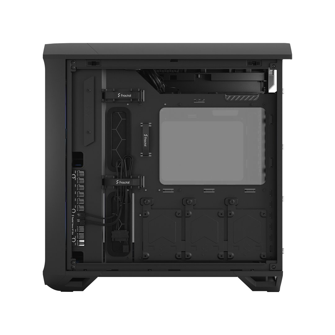 Fractal Design Torrent Compact Case, Black TG, Black - Thumbnail 6