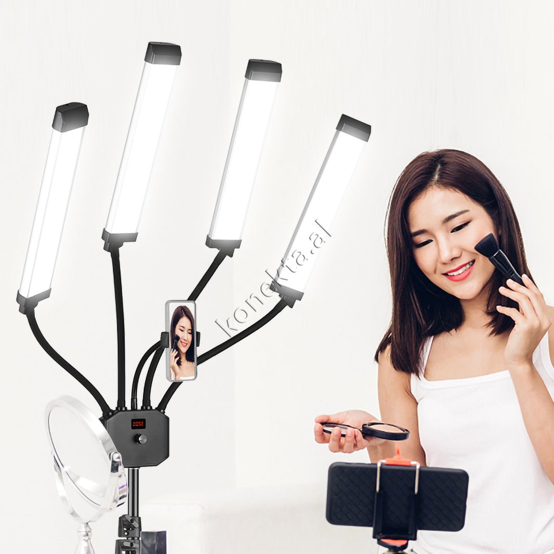 tjetertjeter Tripod, 4 Drita LED Te Lakueshme - Thumbnail 9