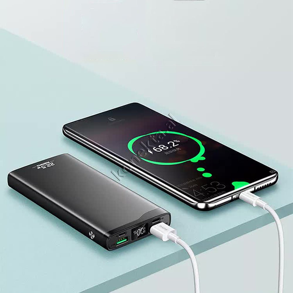 Remax 10000mah External Battery, Black, 3 Ports - Thumbnail 8