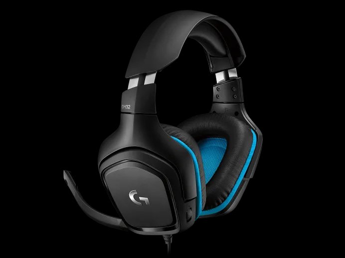 Logitech G432 Gaming Headphones, Wired, Black - Thumbnail 2
