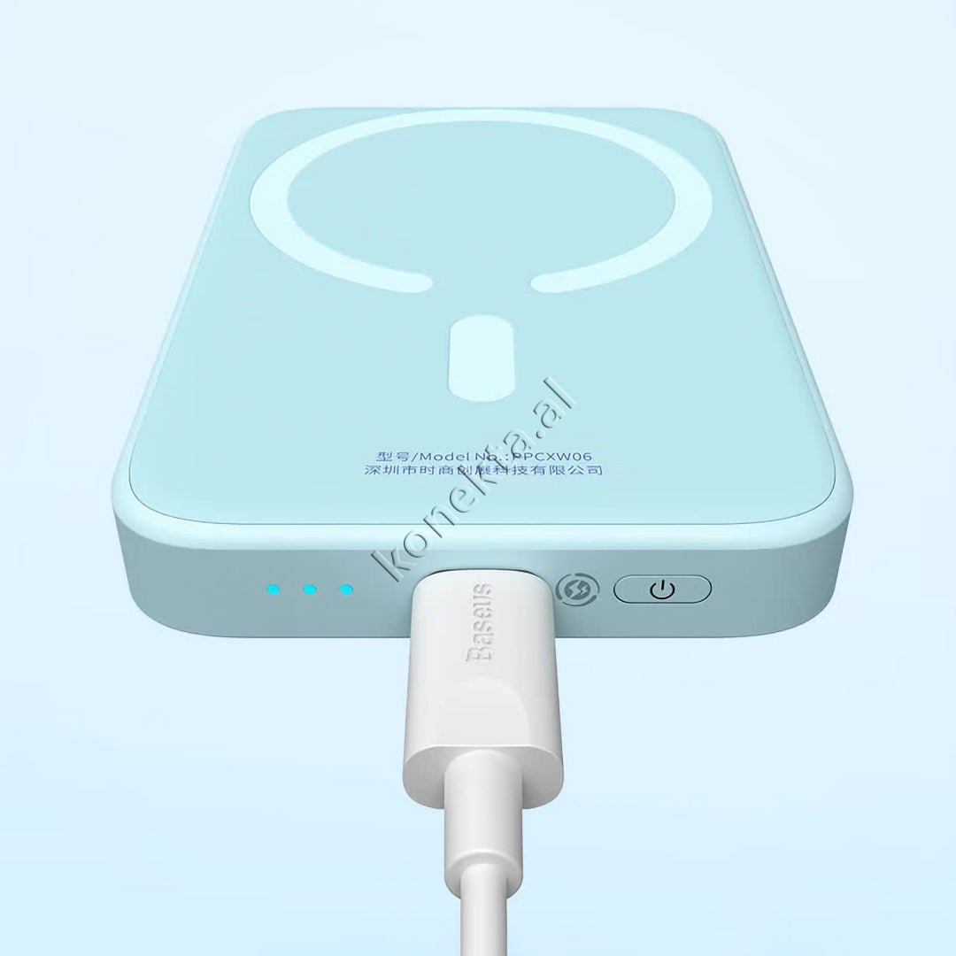 Baseus 6000mAh 20W External Battery, Wireless MagSafe Charging - Thumbnail 41