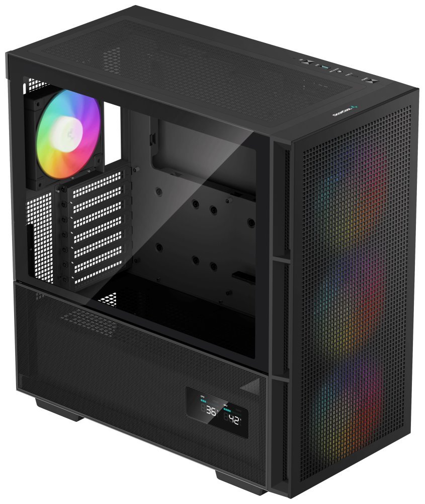 Deepcool CH560 Case, Black - Image 1