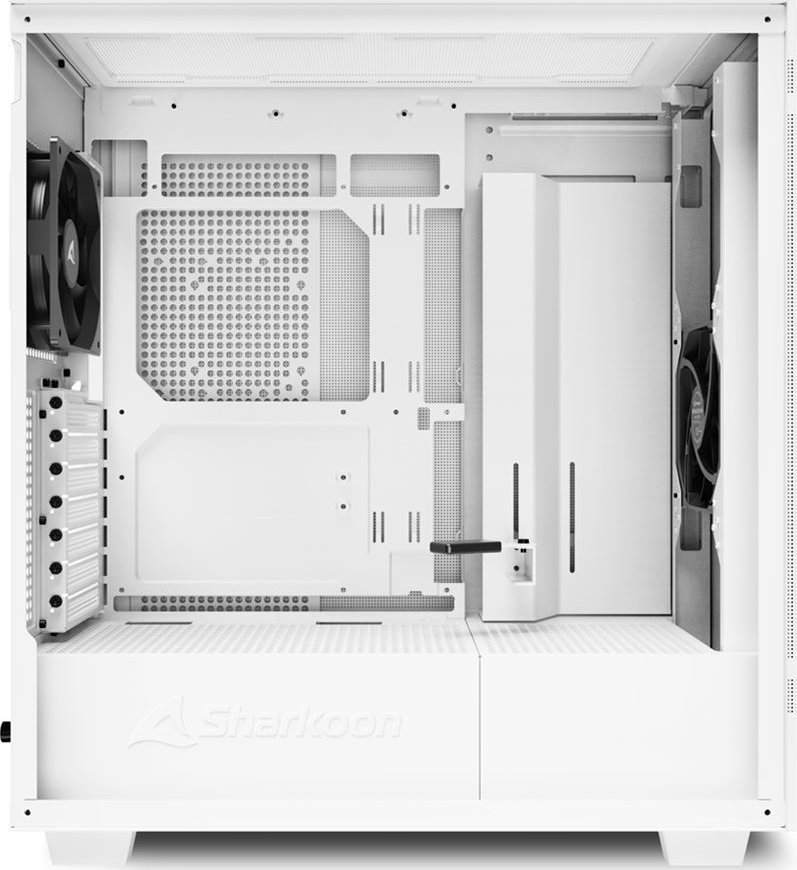 Sharkoon Rebel C50 Case, White, Midi Tower - Thumbnail 5
