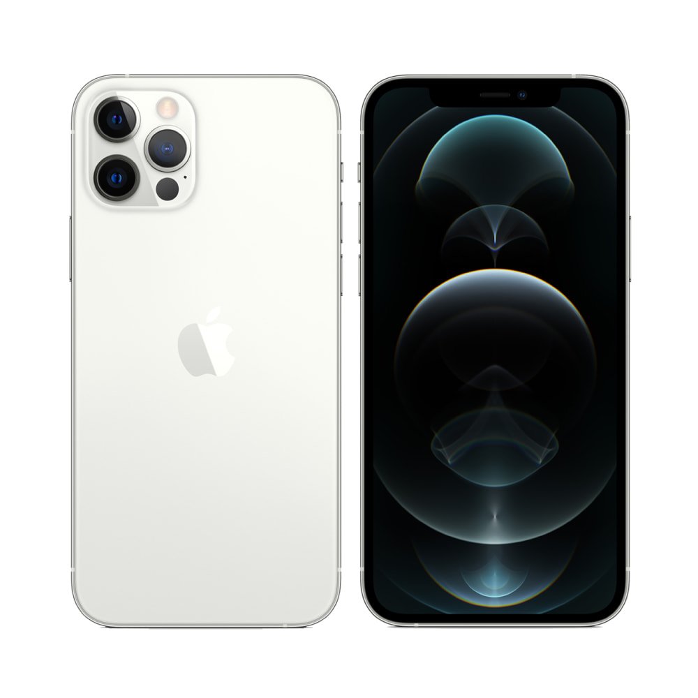 Apple iPhone 12 Pro Max, 256GB, Silver - Image 1