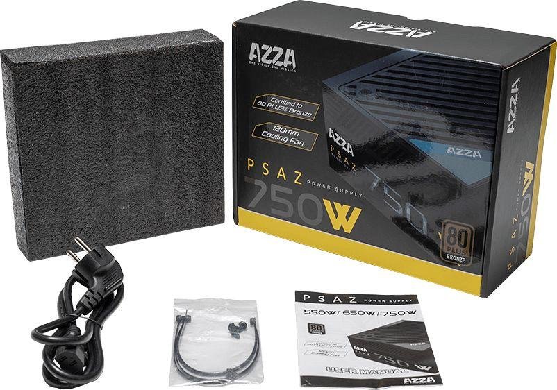 Azza PSAZ-750W Power Supply, 750W - Thumbnail 4