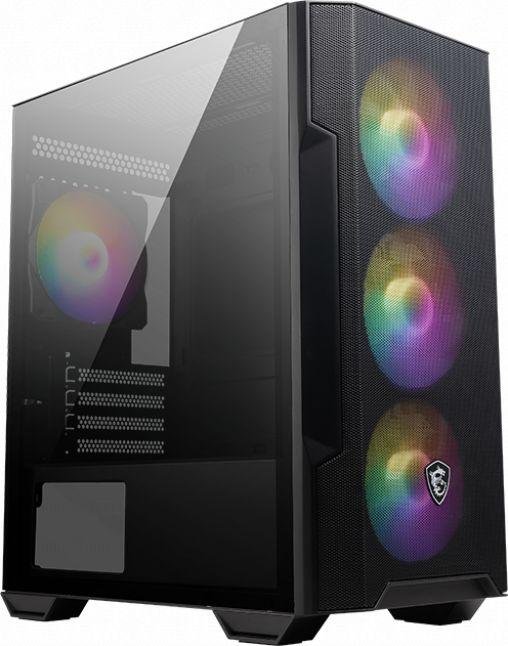 MSI MAG Forge M100R ARGB Case, Mini Tower - Image 1