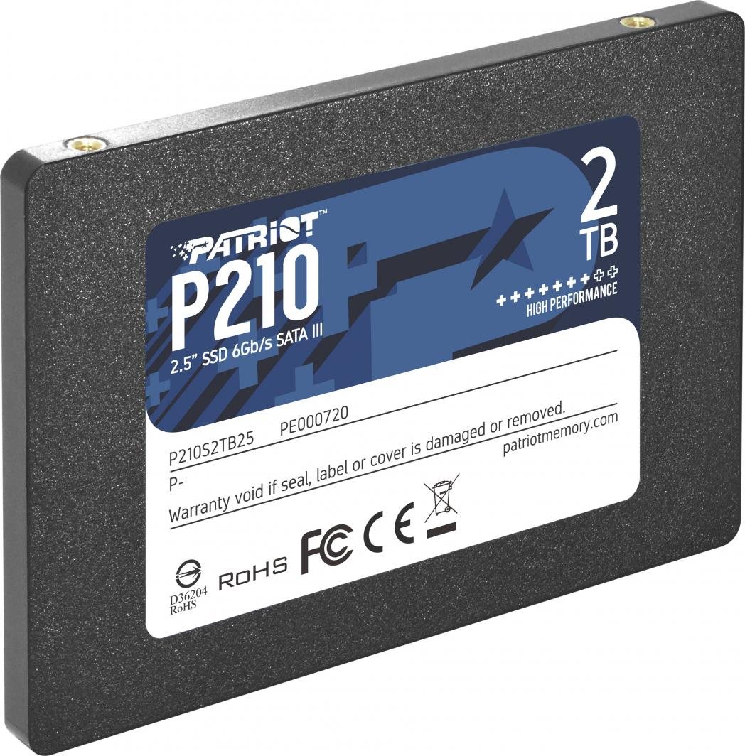 Patriot P210 SSD, 2.5", 2TB - Thumbnail 3
