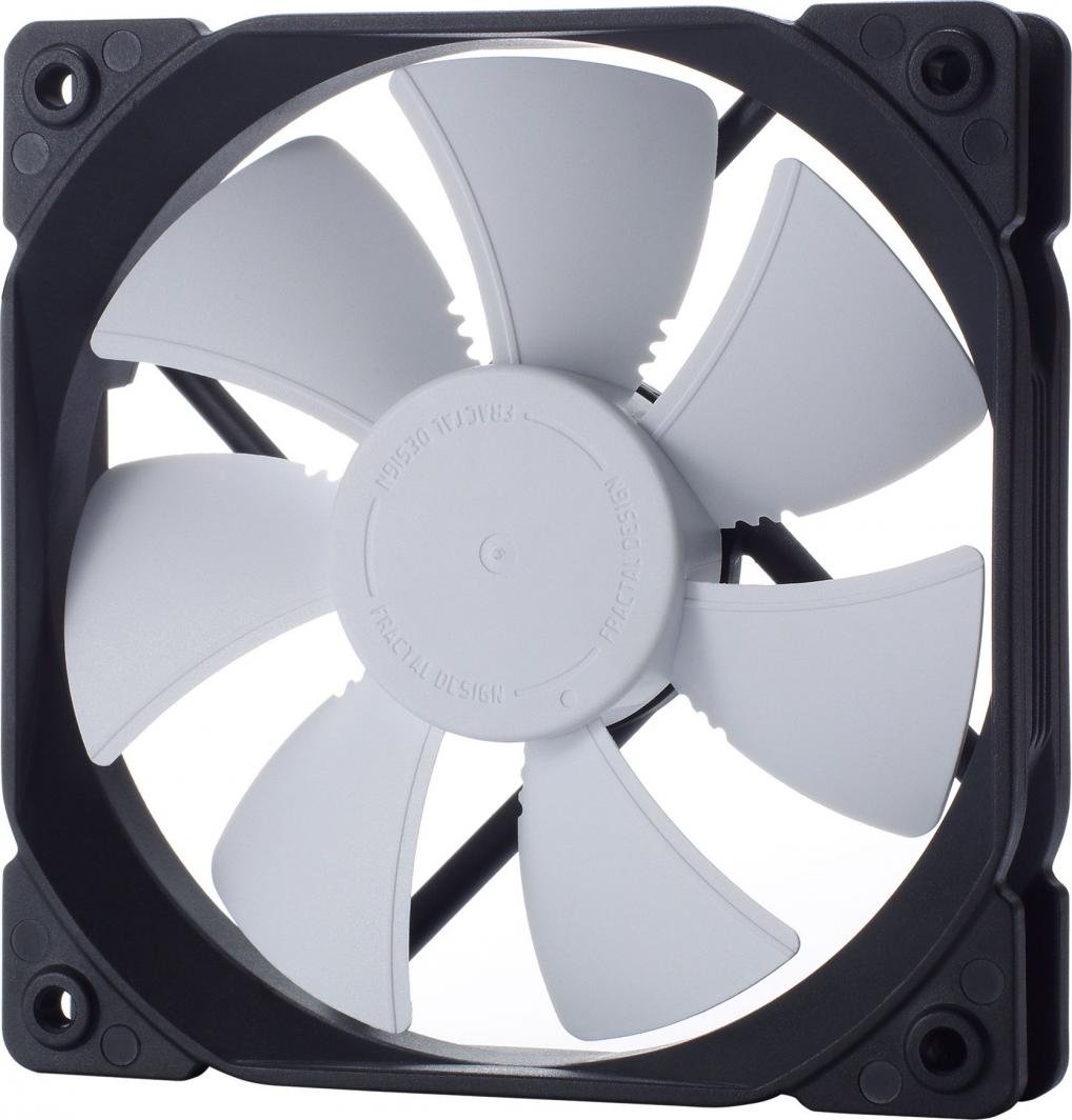 Fractal Design Dynamic X2 GP-12 PWM Cooler, 120 mm, White / Black - Thumbnail 3
