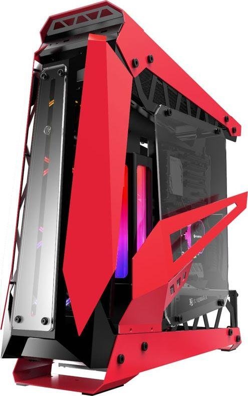 Raijintek NYX PRO Case, Red, Full Tower - Thumbnail 4