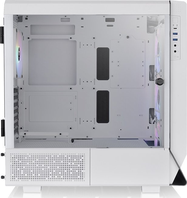 Thermaltake Ceres 500 TG ARGB Snow Case, Midi Tower - Thumbnail 3