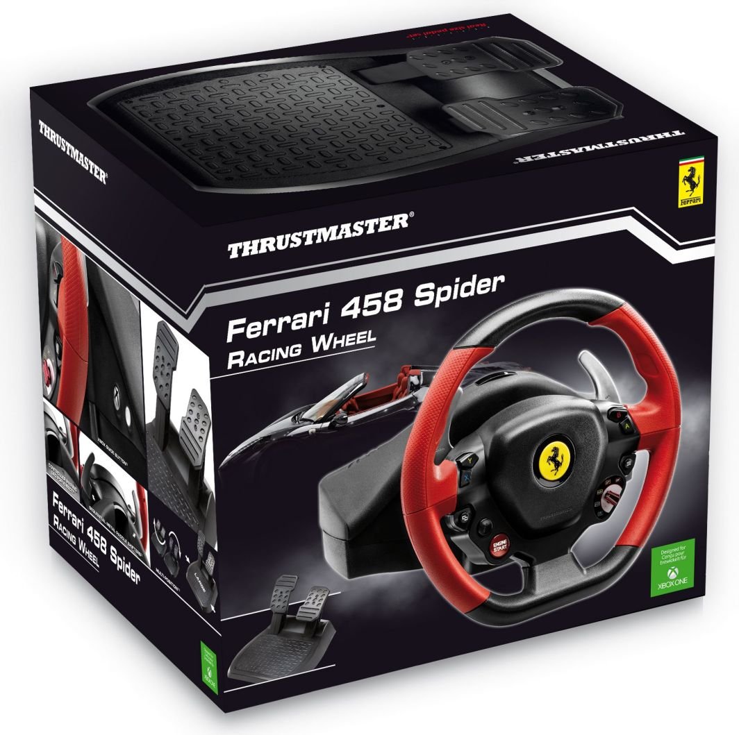 Thrustmaster Ferrari F458 Spider Steering Wheel Xbox One - Thumbnail 6