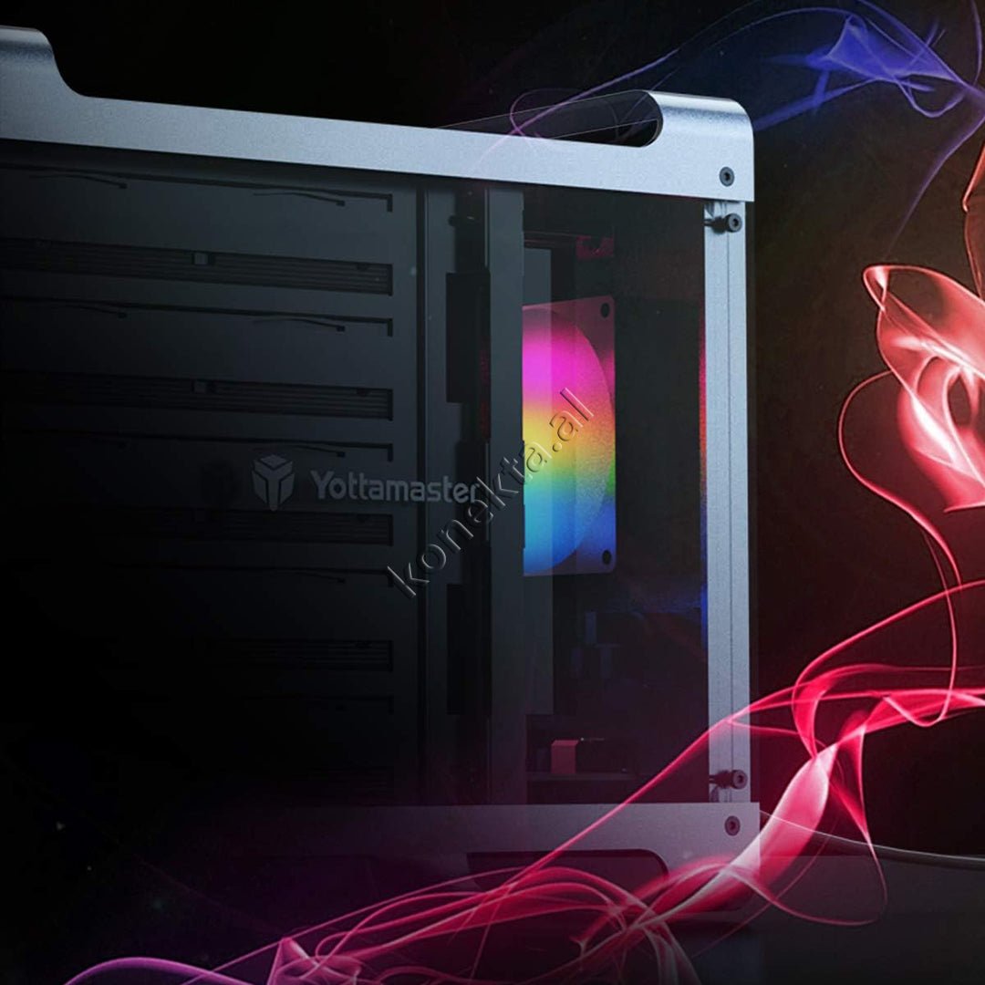 Yottamaster Hard Disk SSD Reader 3.5" / 2.5" 18TB With 5 Bays Up To 90TB Max With RGB Light - Thumbnail 10