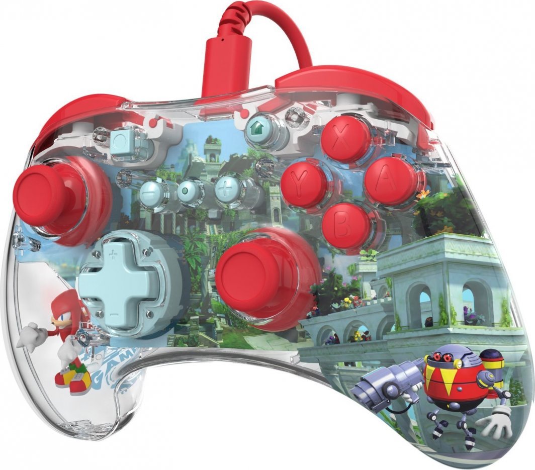 PDP RealMz Knuckles Sky Sanctuary Zone Controller, Wired, Multicolor - Thumbnail 2