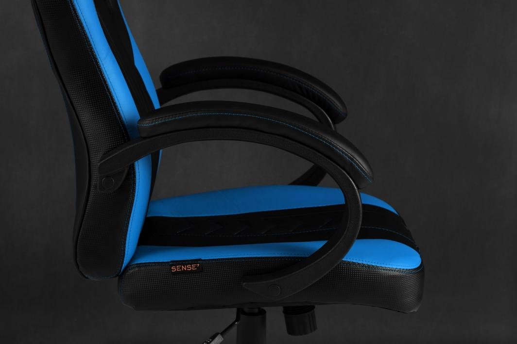 SENSE7 Prism Gaming Chair, Black / Blue - Thumbnail 10
