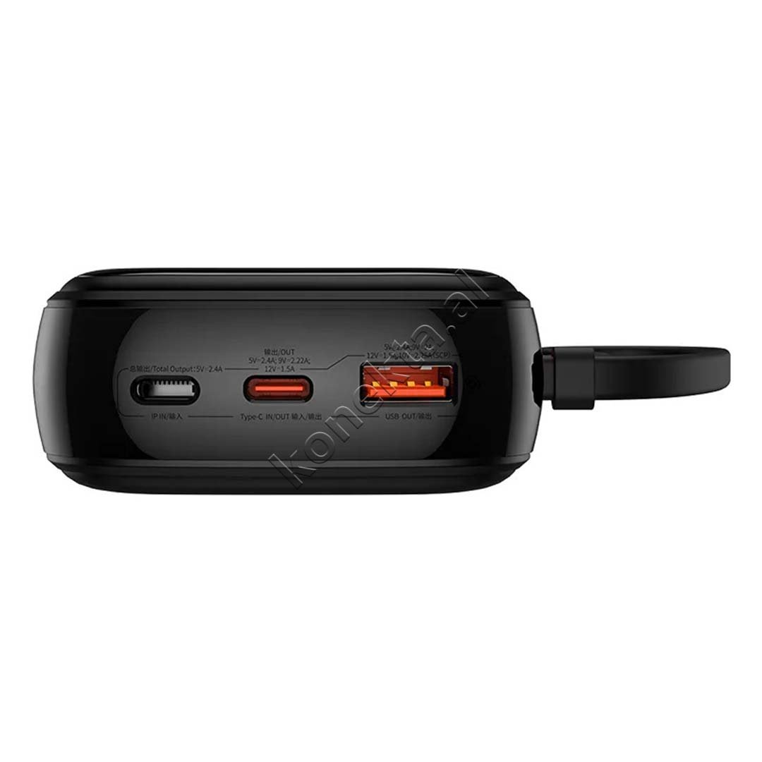 Baseus Wireless Power Bank, 20000mAh, 22.5W, Black - Thumbnail 4