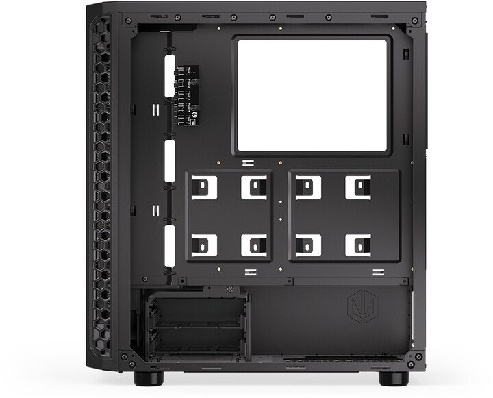 Endorfy Signum 300 ARGB Case, TG, Black - Thumbnail 12