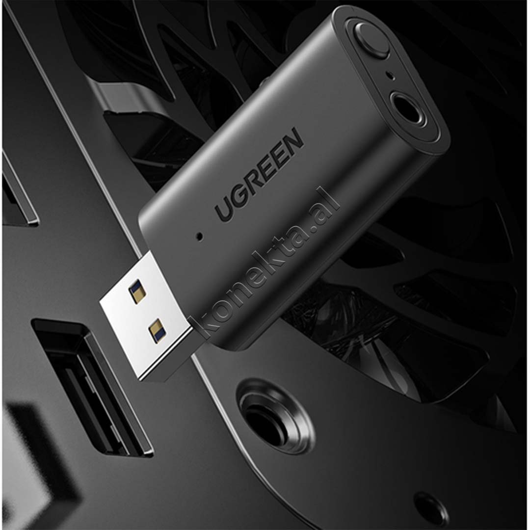 UGreen Bluetooth Audio Adapter, Black, Bluetooth 5.1 - Thumbnail 7