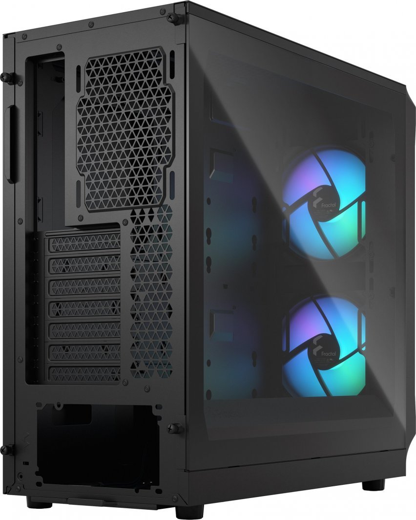 Fractal Design Focus 2 RGB Case, Black, Midi Tower - Thumbnail 6