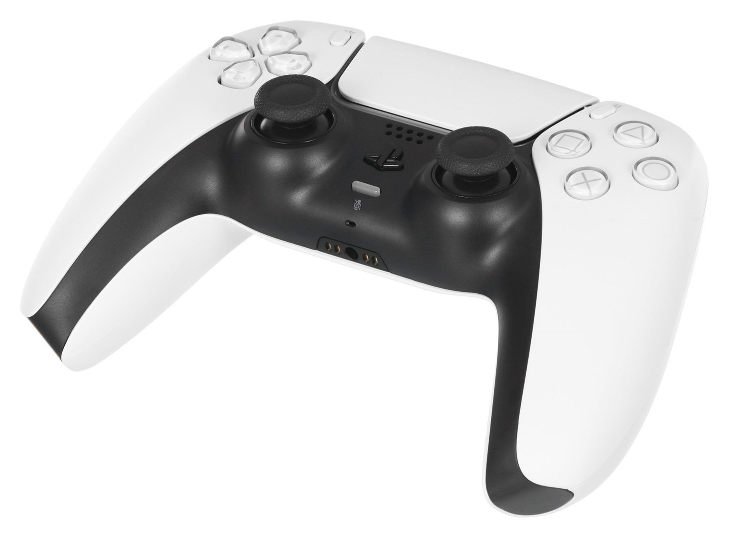 Sony DualSense Controller, PlayStation 5, Wireless, White/Black - Thumbnail 8