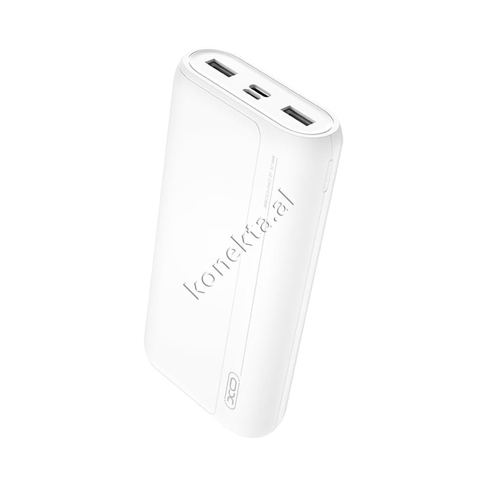 XO 20000mAh External Battery, Black / White, 2 Ports - Thumbnail 3