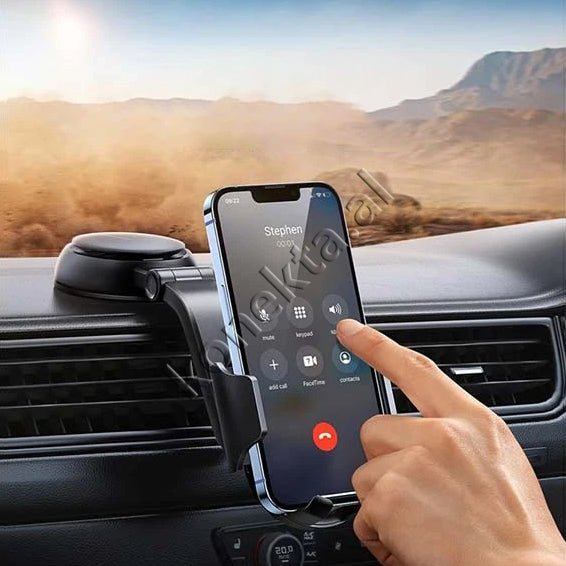 UGreen Car Phone Holder, Zinc Alloy, Fits Phones 4.7 - 7.2 Inch - Thumbnail 9