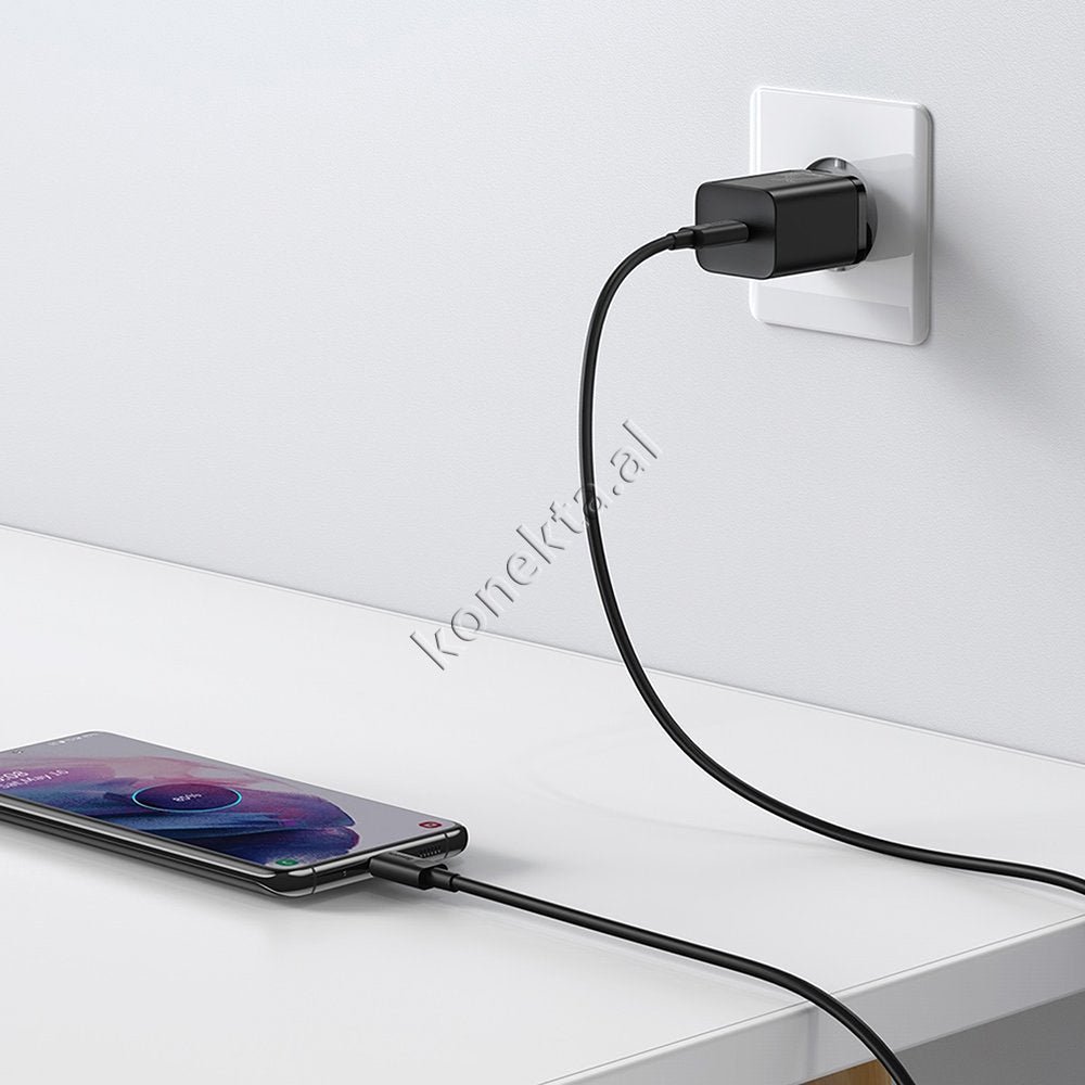 Baseus Charger with Type-C Port and 20W Charging Cable - Thumbnail 16