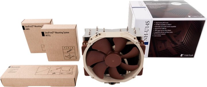 Noctua NH-U14S Cooler, 140 mm - Thumbnail 4