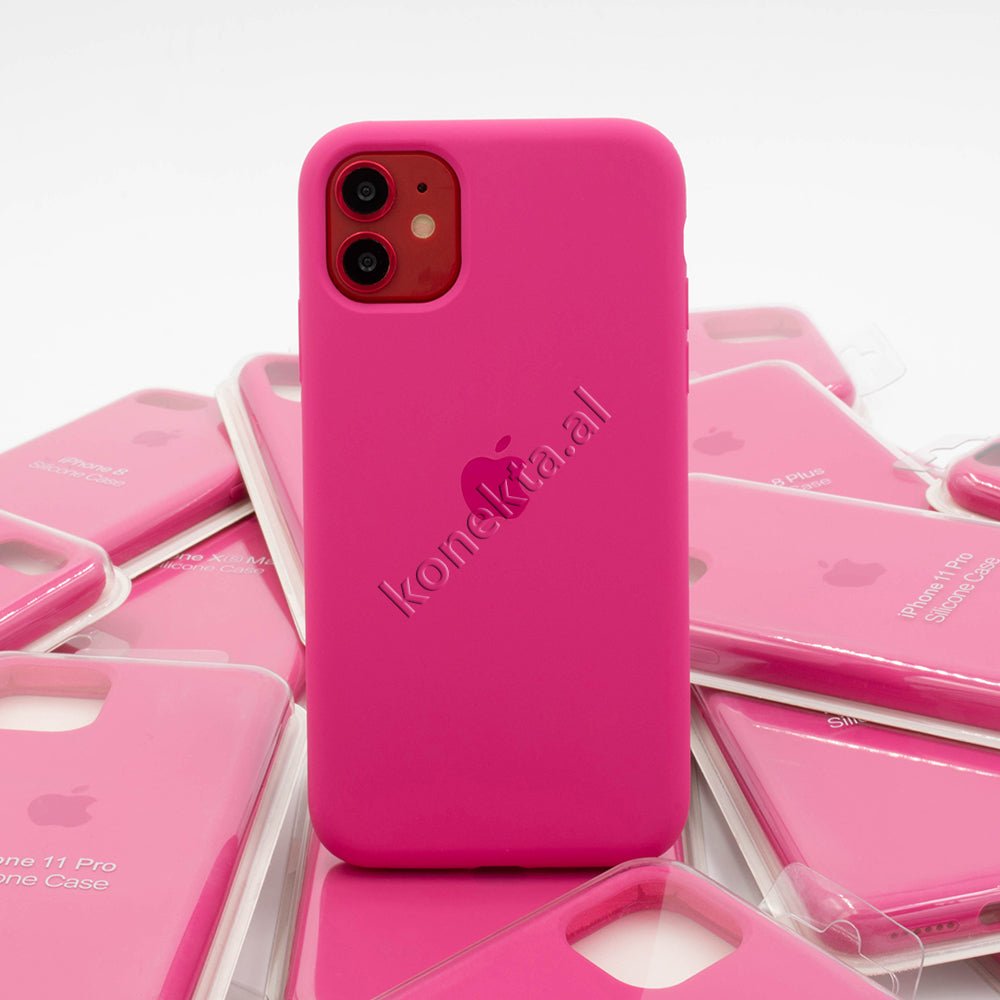 Apple Silicone Case for iPhone 6 / 6s / 6 Plus / 6s Plus, Black / Red / Green / Yellow / Blue / Pink / Violet - Thumbnail 29