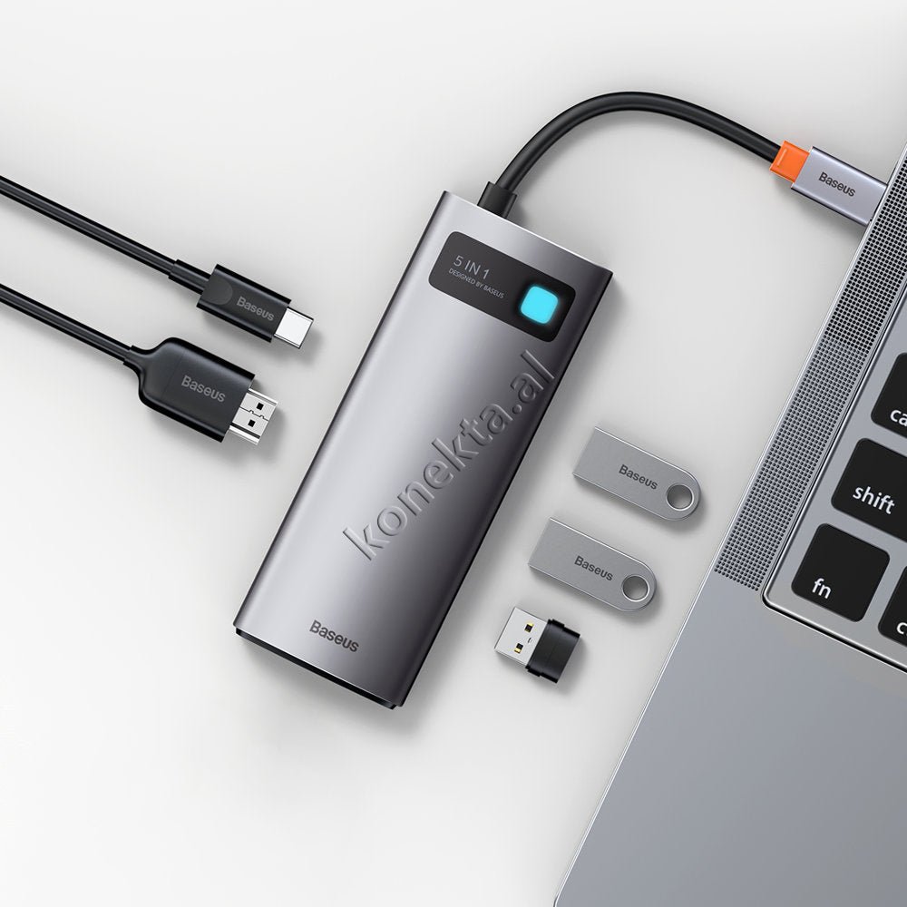 Baseus HUB Adapter 5 në 1 - Thumbnail 8