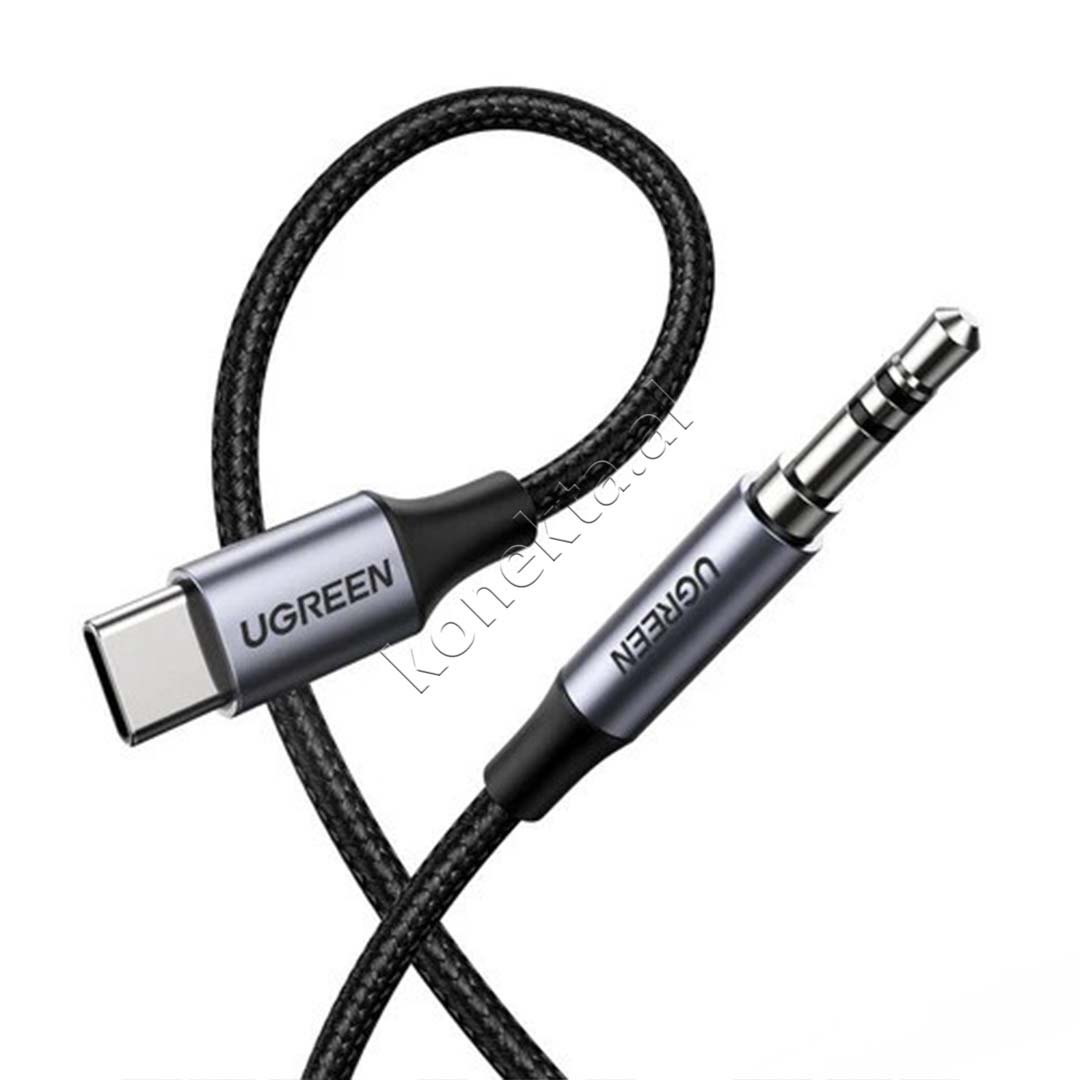 UGreen Type-C to AUX 3.5mm Cable, 1m - Thumbnail 2