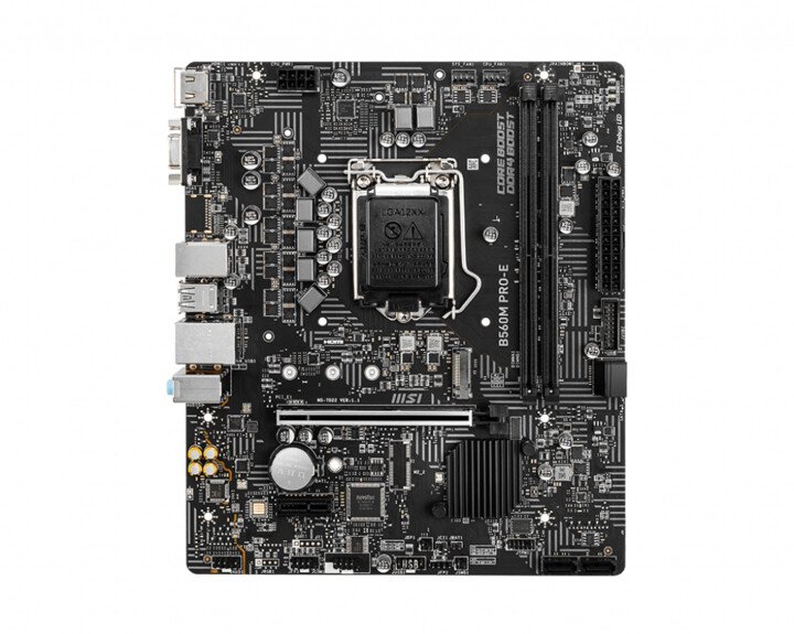 MSI B560M PRO-E Motherboard - Intel B560 - Image 1