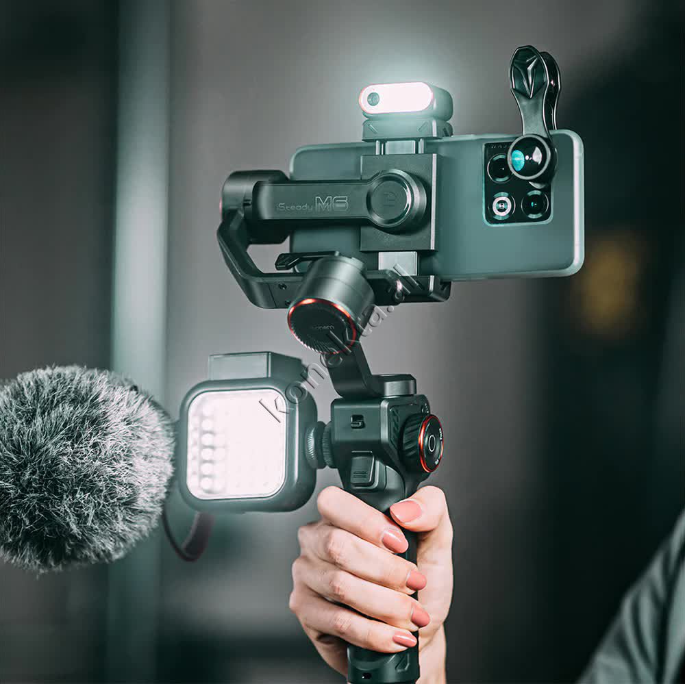 Hohem iSteady M6 Stabilizues Celulari, E Zeze - Thumbnail 12