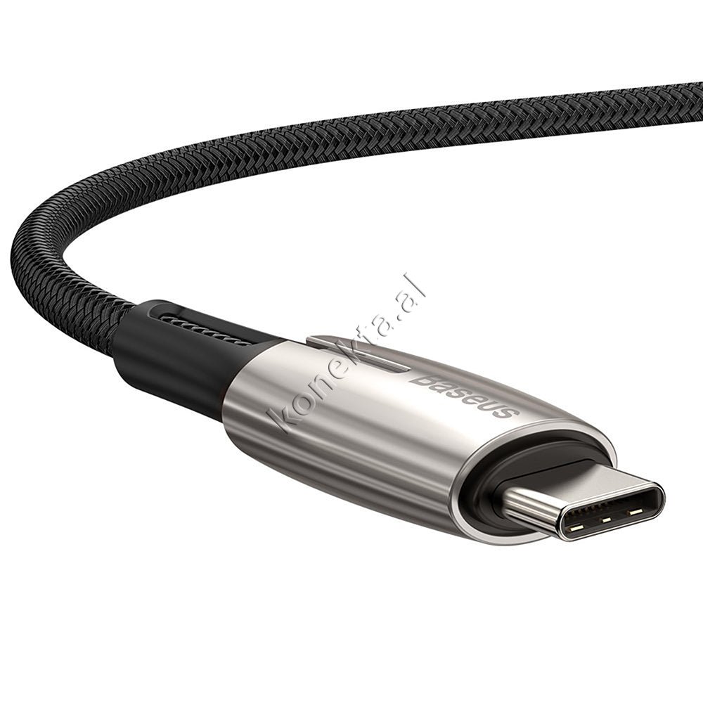 Baseus Water Drop-shaped Lamp USB Cable, 1m, Type-C, Fast Charge PD 60W - Thumbnail 4