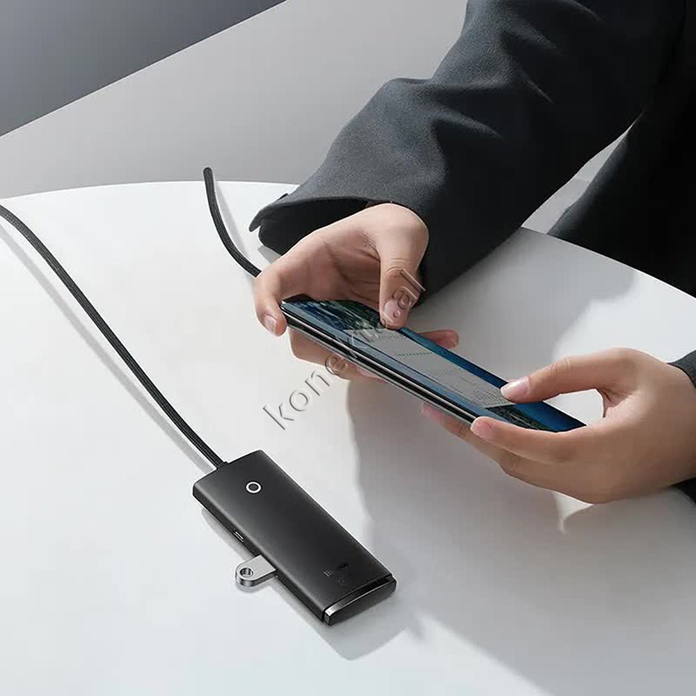 Baseus Multifunctional Adapter, Black - Thumbnail 5