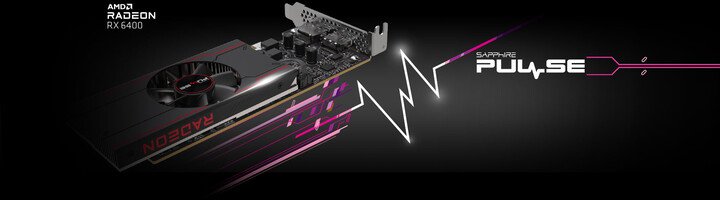 Sapphire Pulse Radeon RX 6400 Gaming 4GB GDDR6 Graphics Card - Thumbnail 4