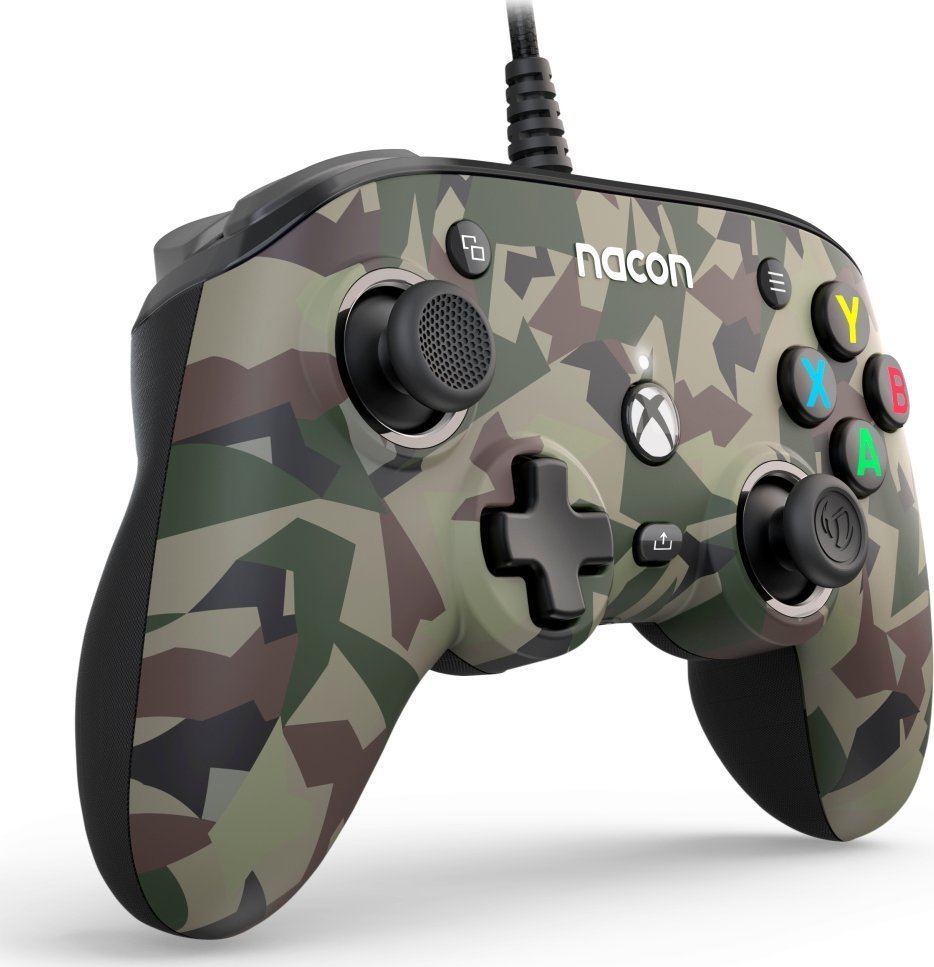 Nacon Pro Compact Moro Controller, Wired, Brown - Thumbnail 2