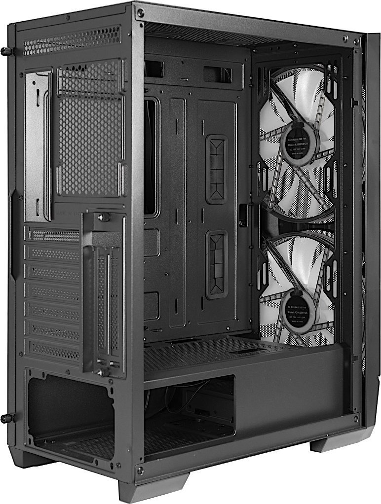Inter-Tech IT-3503 Airstream Case, ARGB, Midi Tower - Thumbnail 8