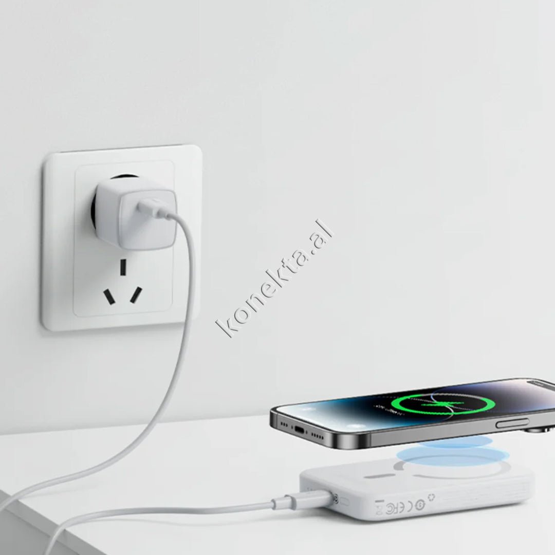 Baseus 6000mAh 20W External Battery, Wireless MagSafe Charging - Thumbnail 27