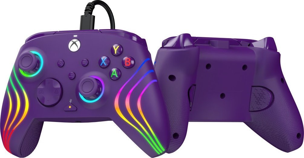 PDP XS Afterglow WAVE Controller, Wired, Purple - Thumbnail 11