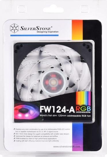 SilverStone FW124-ARGB Cooler, 120 mm - Thumbnail 8