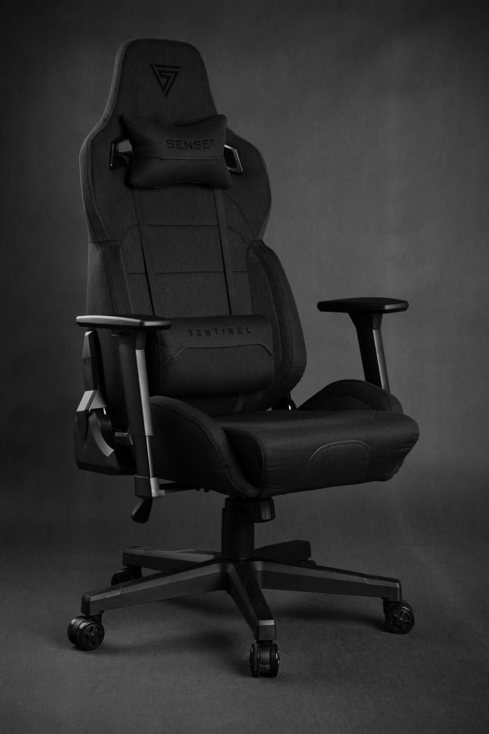 SENSE7 Sentinel Gaming Chair, Fabric, Black - Thumbnail 10