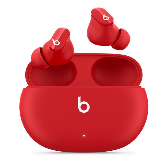 Beats Studio Buds Earbuds, Red - Image 1