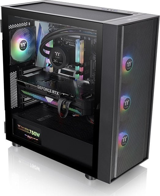 Thermaltake Divider H570 TG ARGB Case, Midi Tower - Thumbnail 6