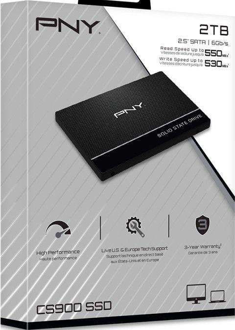 PNY CS900 SSD, 2TB, 2.5" SATA III - Thumbnail 4