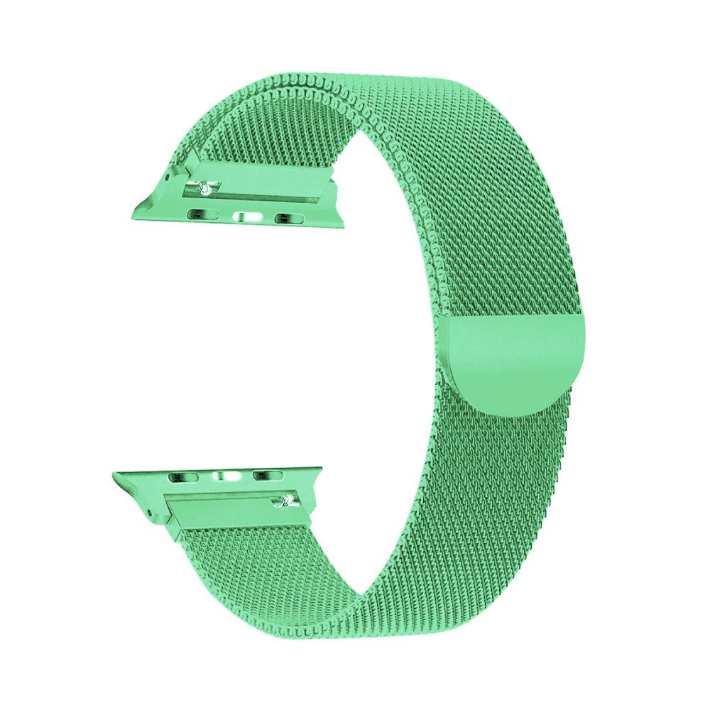 Apple Milanese Loop Smartwatch Band 42/44mm, Cyan - Image 1
