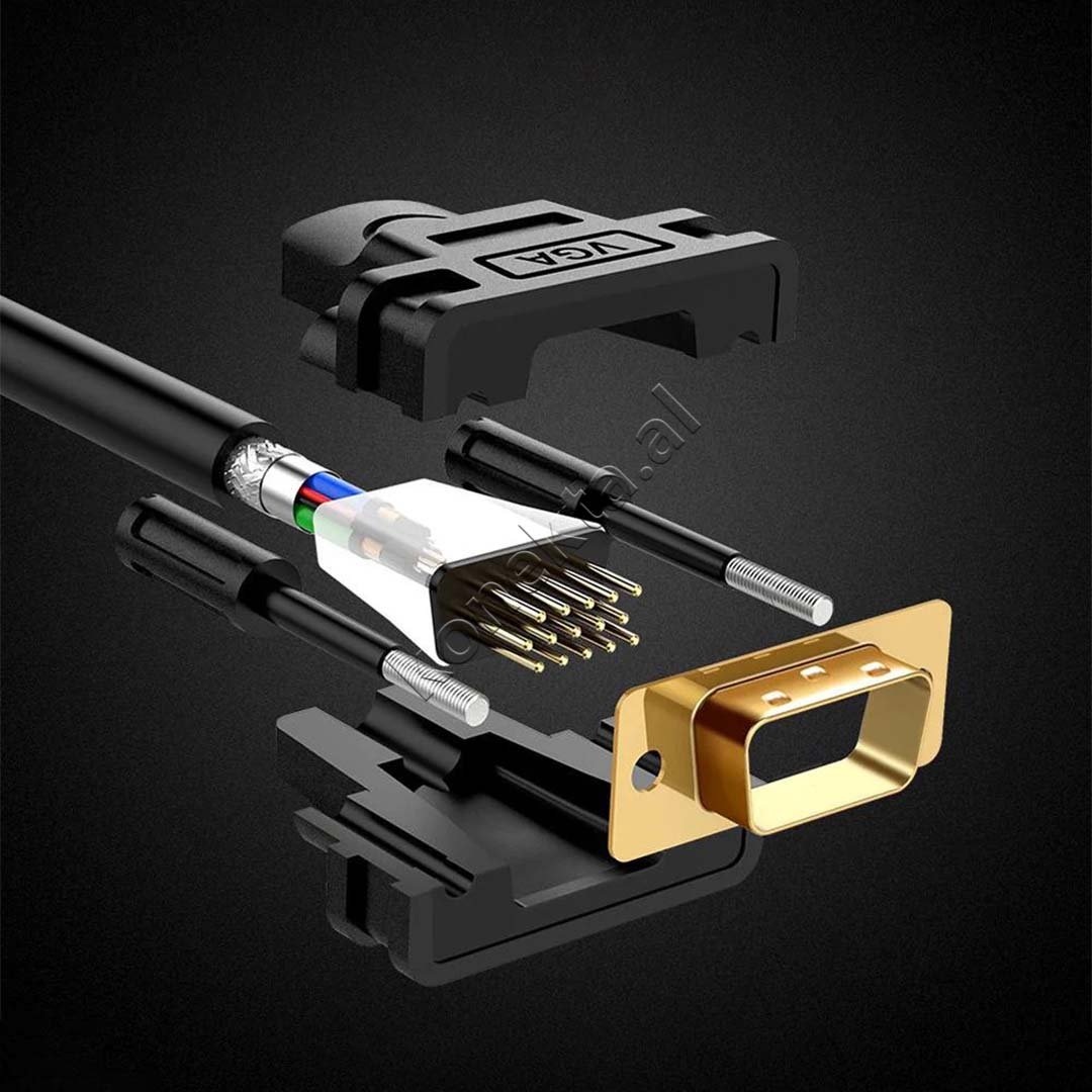 UGreen VGA Cable, 1m, Black - Thumbnail 8