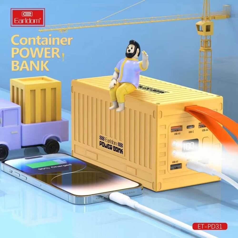 Earldom Container Power Bank 60000 mAh - Thumbnail 3
